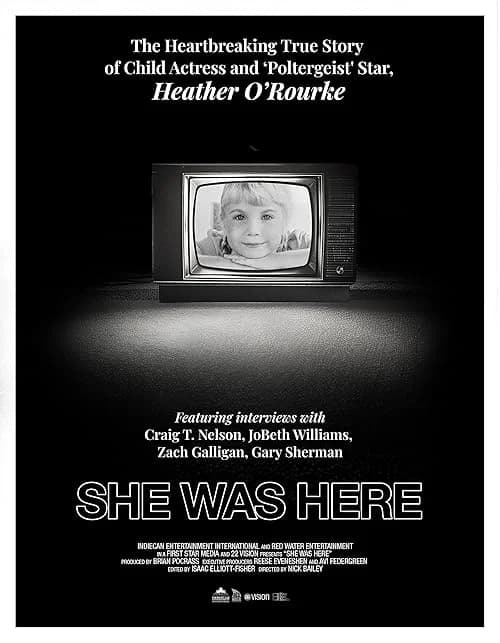 Heather O'Rourke: She Was Here film posteri