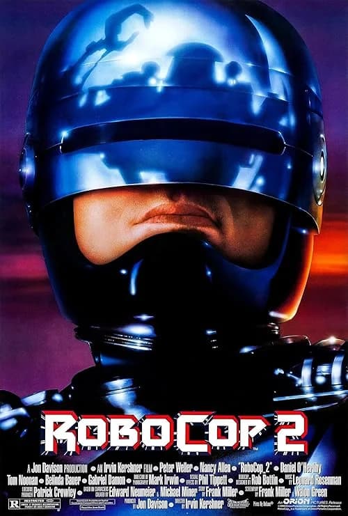 RoboCop 2 film posteri