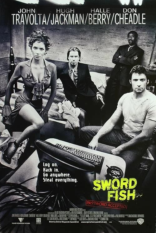 Swordfish film posteri